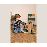 LIEWOOD Dino Roar / Sandy Weston Printed Storage Box M 2-pack