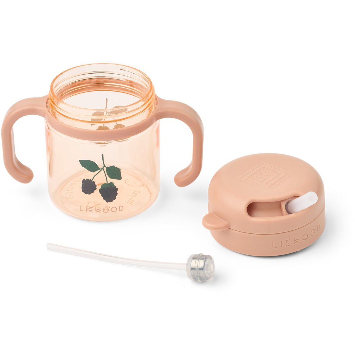 LIEWOOD Berry / Pale Tuscany Kai Tritan Straw Cup 280ml