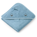 LIEWOOD Beach Blue Albert Dino Hooded Towel