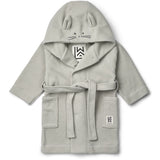 LIEWOOD Dove Blue Minik Rabbit Fleece Bathrobe