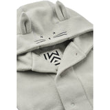 LIEWOOD Dove Blue Minik Rabbit Fleece Bathrobe