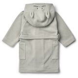 LIEWOOD Dove Blue Minik Rabbit Fleece Bathrobe