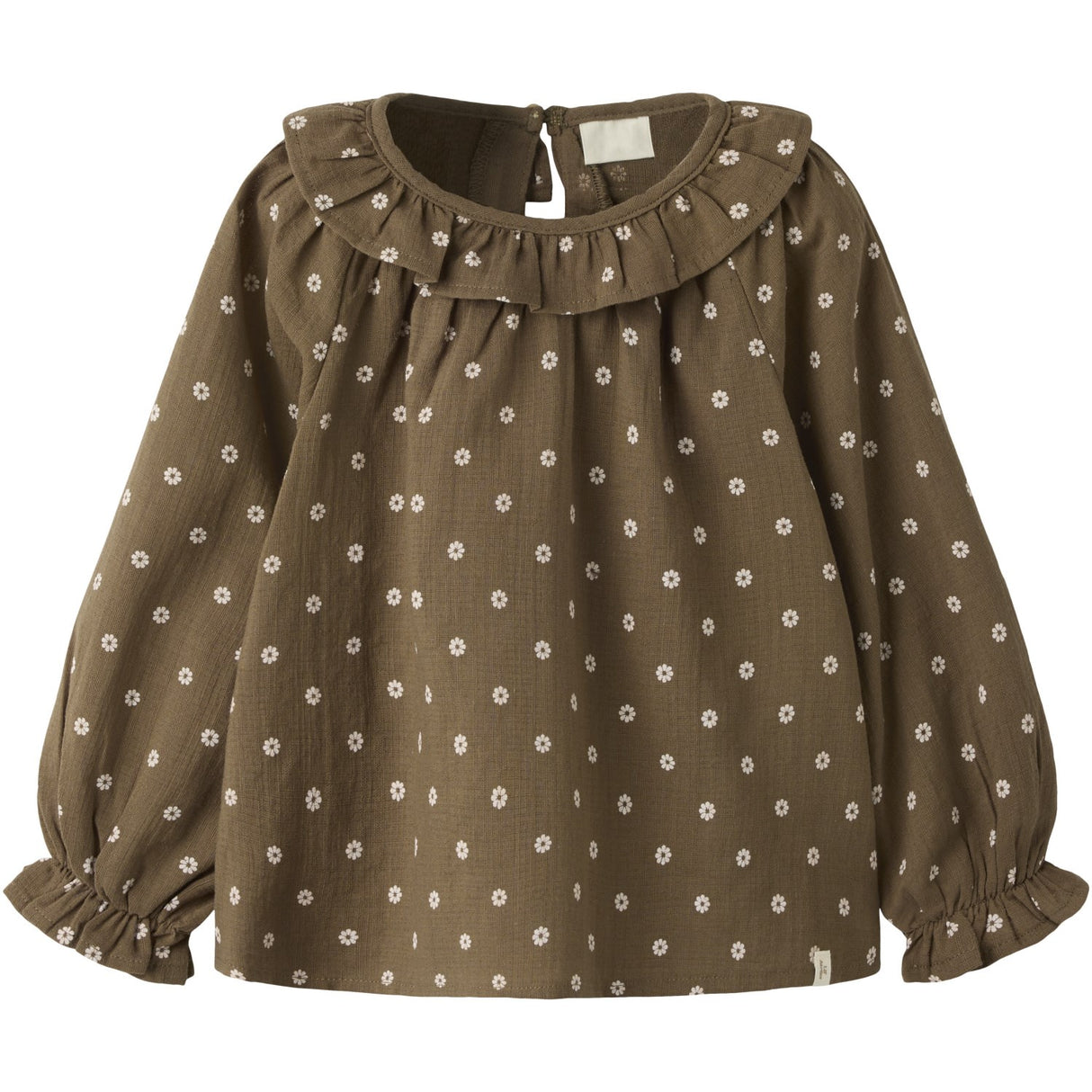 Lil'Atelier Teak Nmfhulla Ls Loose Shirt Lil