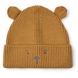 LIEWOOD Golden Caramel Gina Beanie W Bear Embroidery