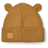 LIEWOOD Golden Caramel Gina Beanie W Bear Embroidery