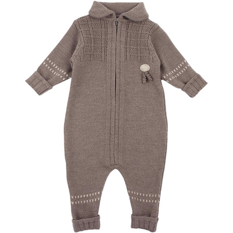 Lillelam Brown Babysuit Classic