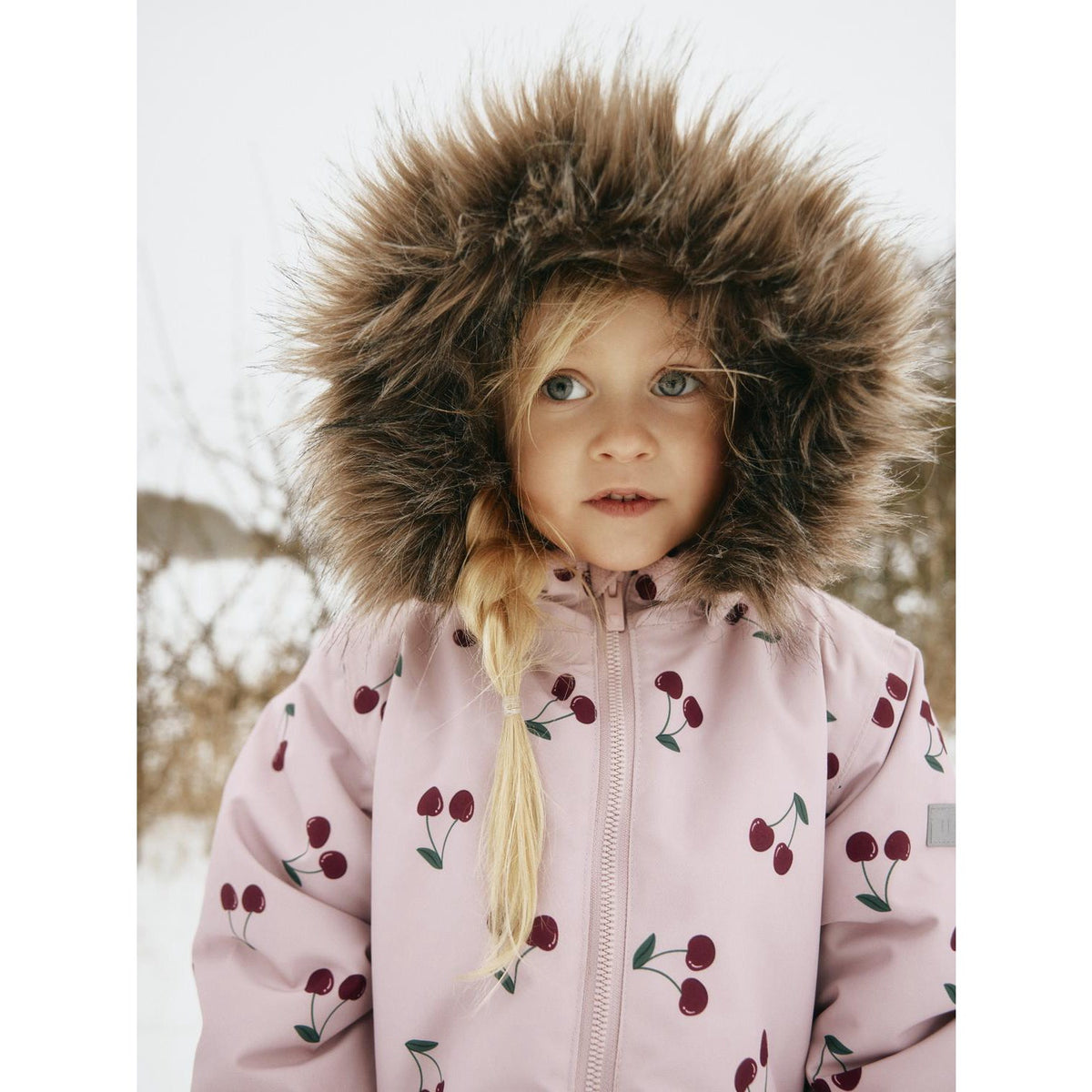 Name It Violet Ice Cherry Nmfsnow10 Suit Aop Fo Noos