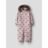 Name It Violet Ice Cherry Nmfsnow10 Suit Aop Fo Noos