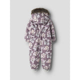 Name It Grape Shake Snow Bunny Nmfsnow10 Suit Aop Fo Noos