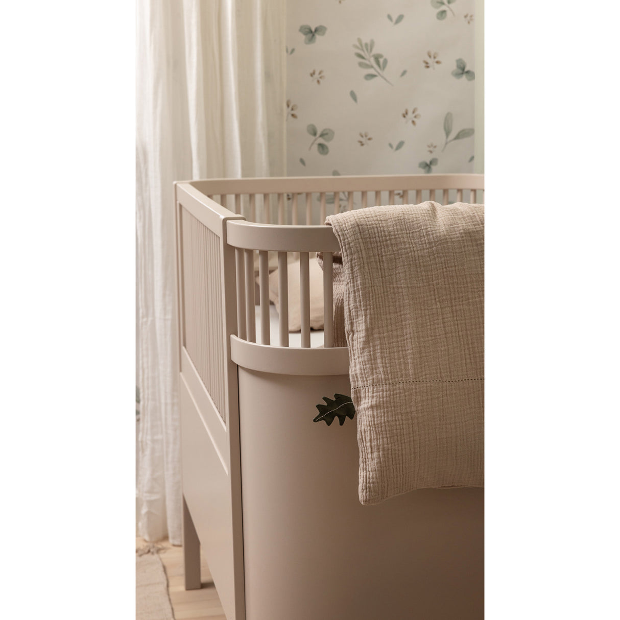 Sebra Bed Baby & Junior Birchbark Rose