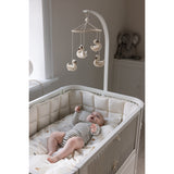Sebra White Bed Baby & Junior