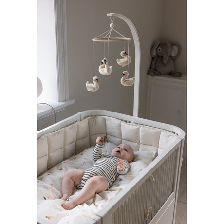 Sebra White Bed Baby & Junior