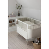 Sebra Mist Green Baby Bumper Kapok Half-Length