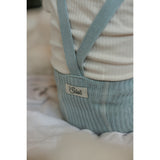 Silly Silas Hippy Footed Tights With Braces Misty Blue