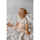 Silly Silas Hippy Footed Tights With Braces Silky Peach