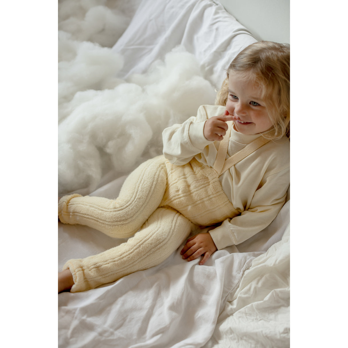 Silly Silas Granny Teddy Footless Tights With Braces Lemon Icing