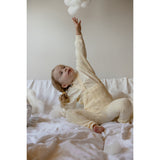 Silly Silas Granny Teddy Footless Tights With Braces Lemon Icing