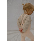 Silly Silas Granny Teddy Tights With Braces Silky Peach