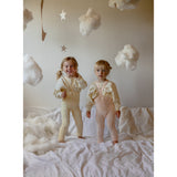 Silly Silas Granny Teddy Tights With Braces Silky Peach