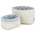 Cam Cam Copenhagen Caprice Quilted Storage Basket 2-Pack