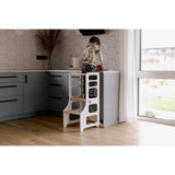 Duck Woodworks White Foldable EC Tower