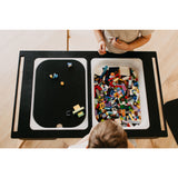 Duck Woodworks Black Sensory Table With 2 Boxes Included