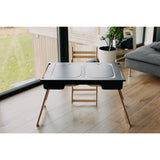 Duck Woodworks Black Sensory Table With 2 Boxes Included