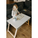 Duck Woodworks White Sensory Table Full Surface