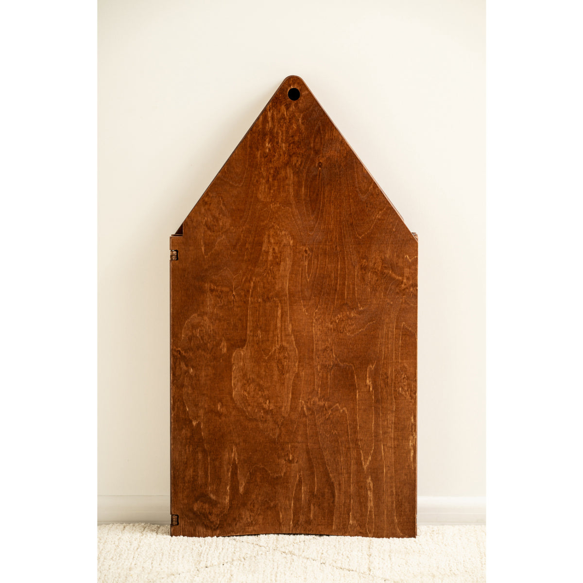 Duck Woodworks Honey Glaze Zig Zag House Plus