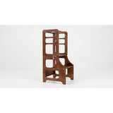 Duck Woodworks Honey Glaze Foldable Tower Stained