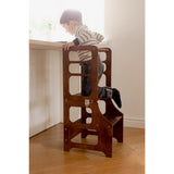 Duck Woodworks Honey Glaze Foldable Tower Stained