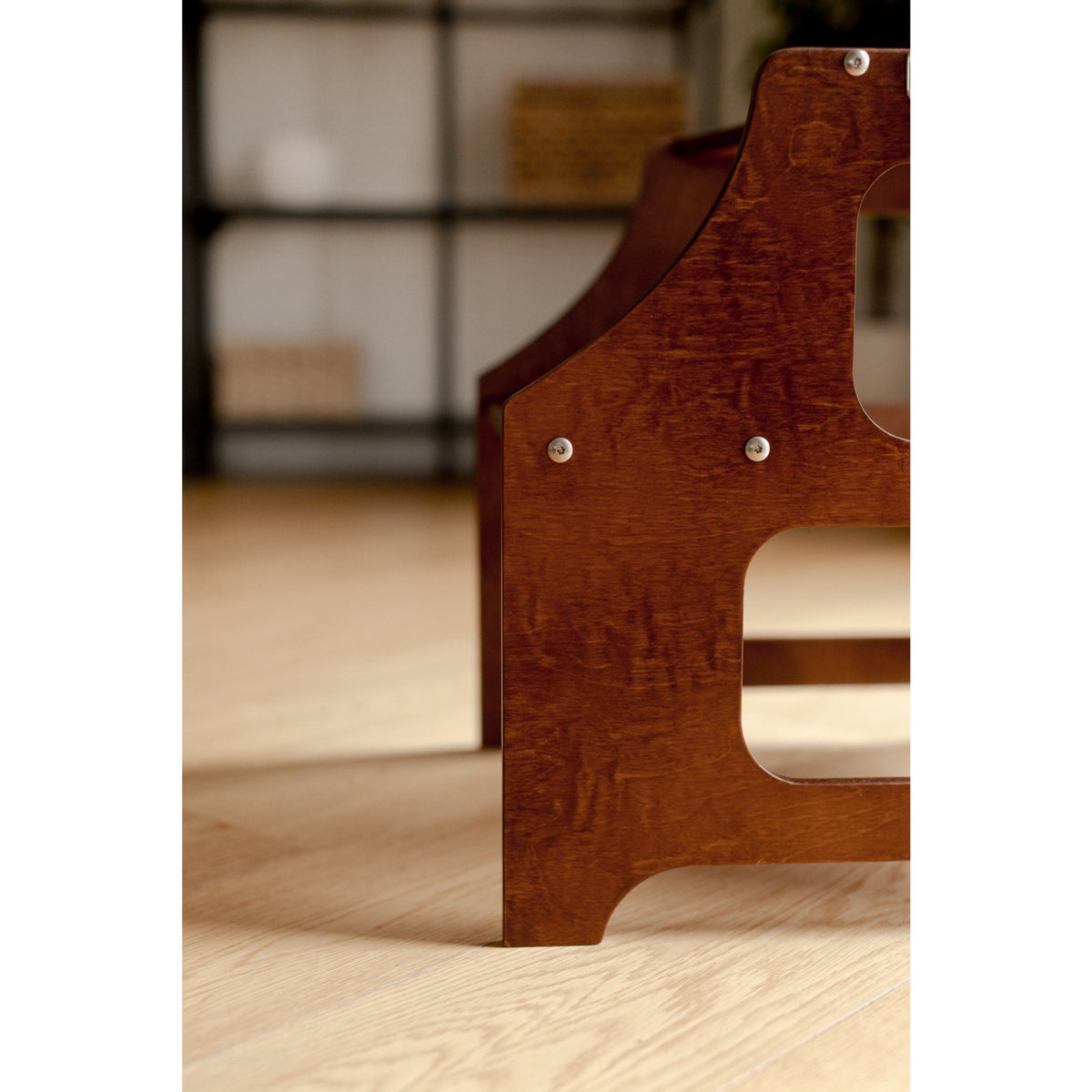 Duck Woodworks Honey Glaze Foldable Tower Stained