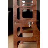 Duck Woodworks Honey Glaze Foldable Tower Stained