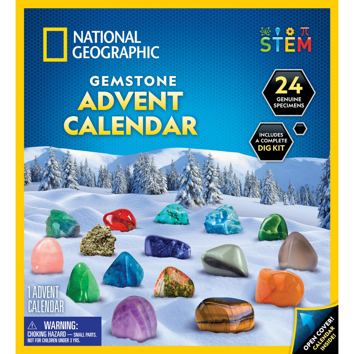 National Geographic Rock & Gemstone Advent Calender 2026