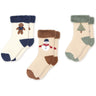 Cam Cam Copenhagen Snowman Terry Socks Safi 3-Pack