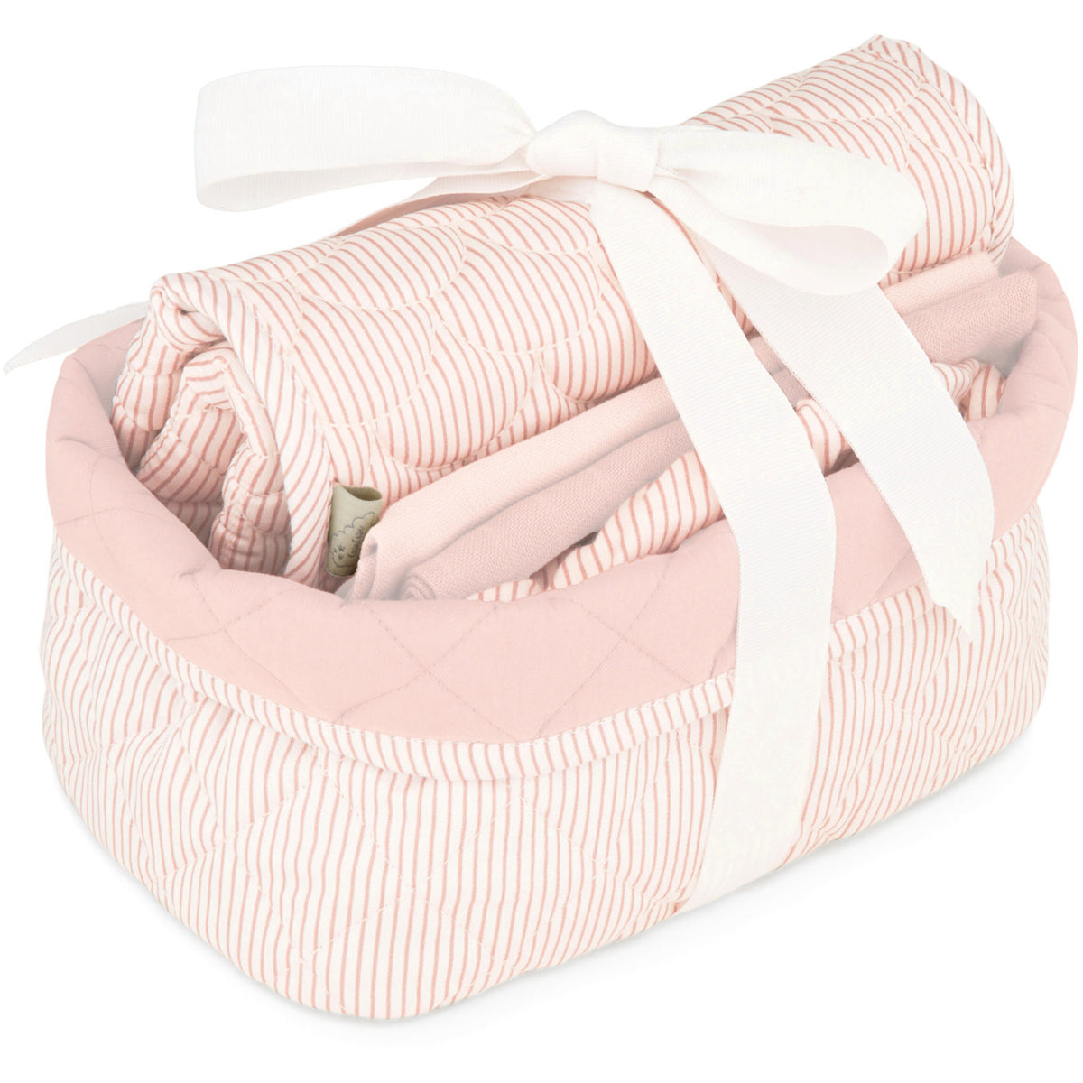 Cam Cam Copenhagen Classic Stripes Rose Baby Care Gift Set