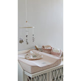 Cam Cam Copenhagen Classic Stripes Rose Quilted Storage Basket 2-Pack