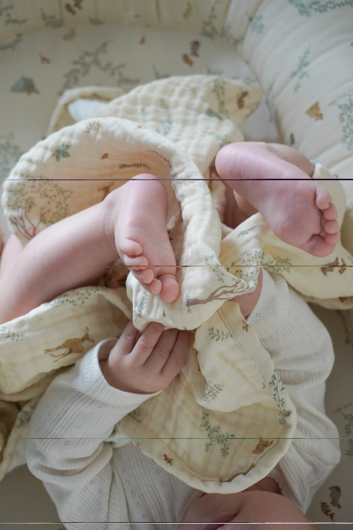 Cam Cam Copenhagen Woodland Muslin Baby Blanket