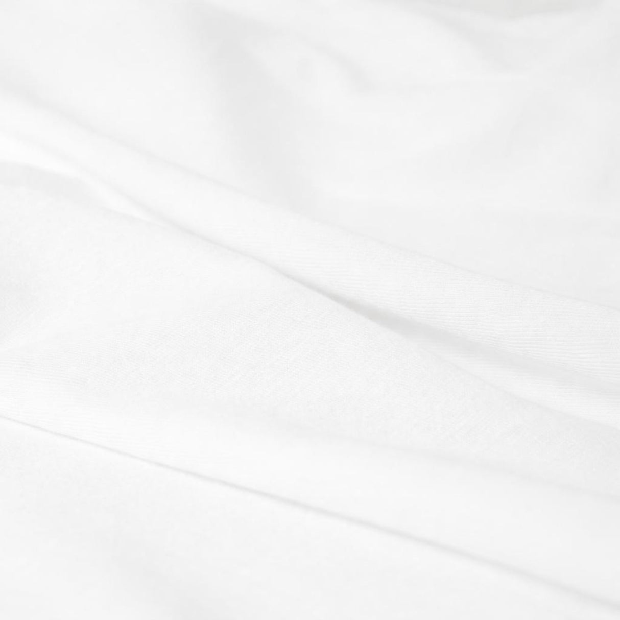 Tinynord White 2in1 Fitted Sheet & Protector 60x120