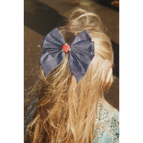 Konges Sløjd Dot Nuit Rose Rouge Bow Hair Clip