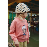 Konges Sløjd Peach Blossom Lou Sequin Sweatshirt Gots