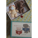 Konges Sløjd Green Stripe Tiny Teddy Best Friends