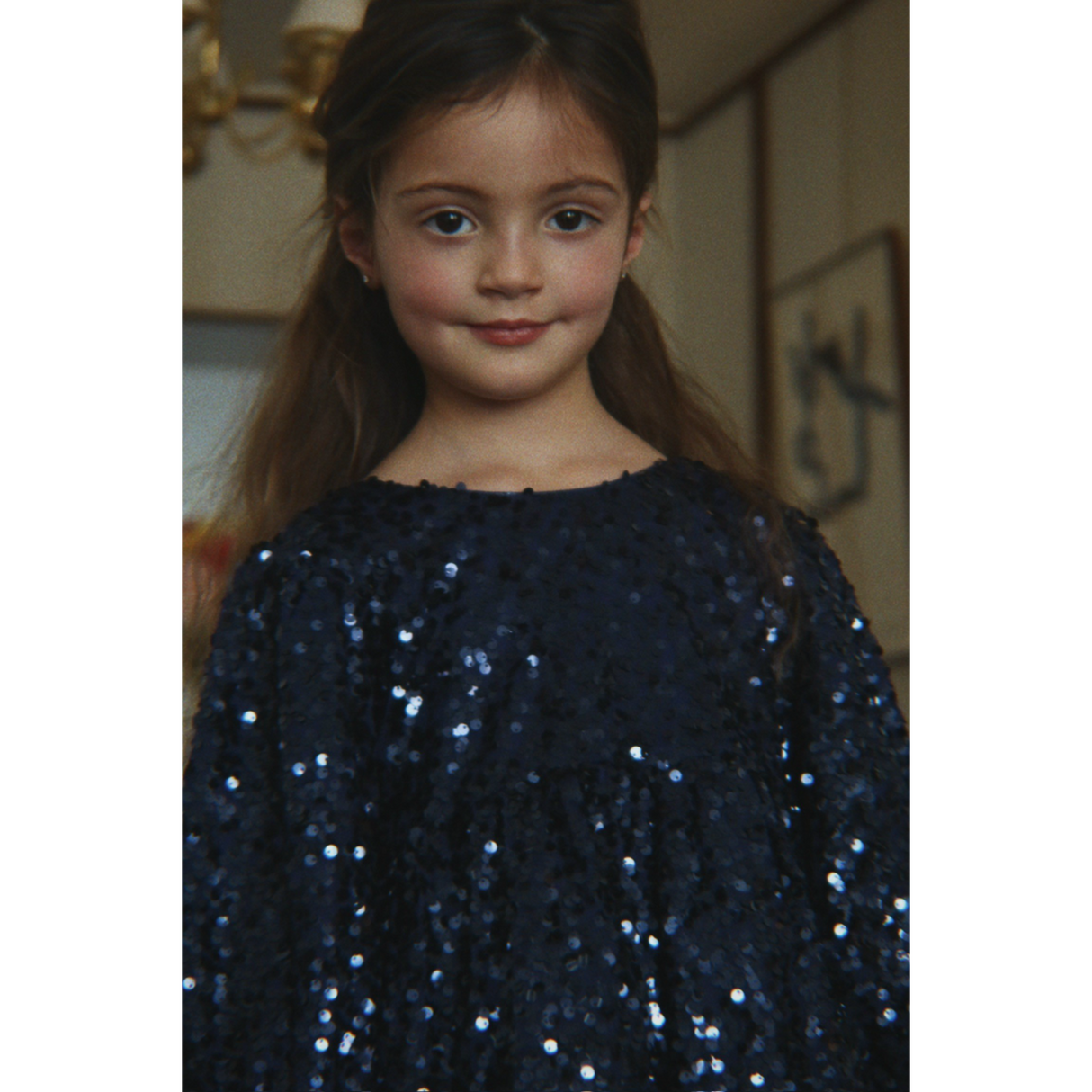Konges Sløjd Total Eclipse Lila Sequins Bow Dress