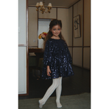 Konges Sløjd Total Eclipse Lila Sequins Bow Dress