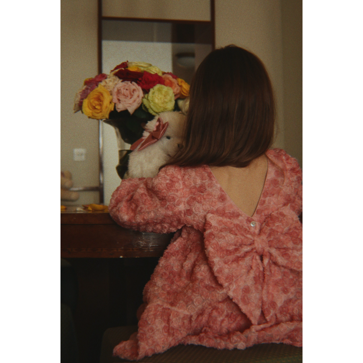 Konges Sløjd Veiled Rose Ally Ls Flower Dress