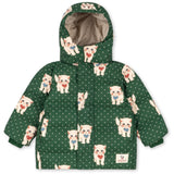 Konges Sløjd Dot Miao Verde Magnum Down Jacket Print Grs