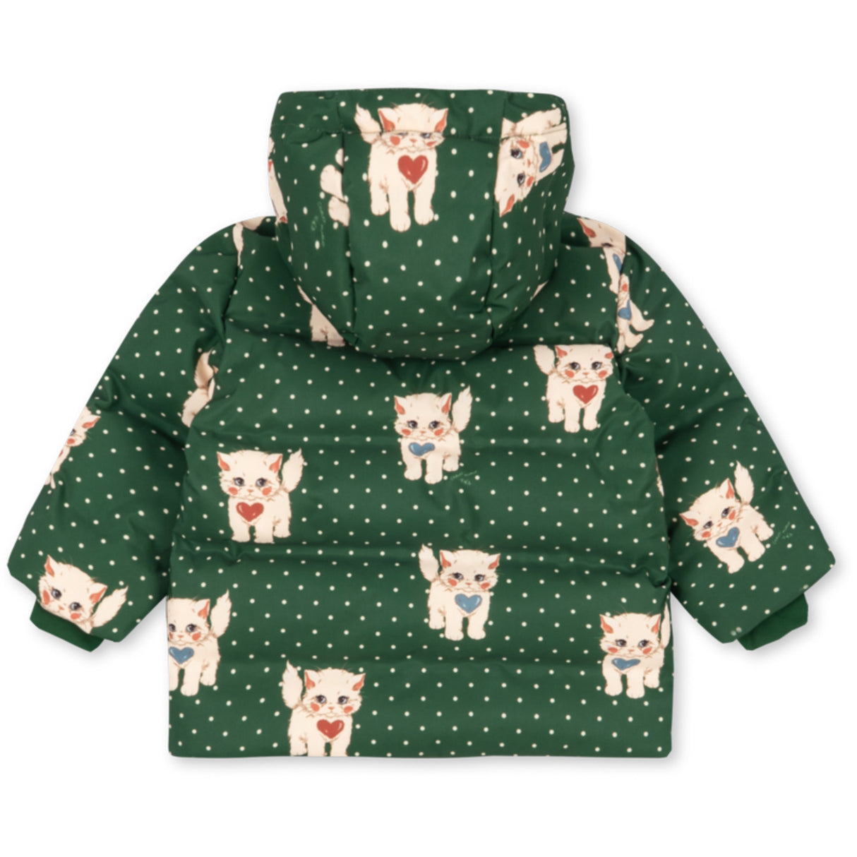 Konges Sløjd Dot Miao Verde Magnum Down Jacket Print Grs