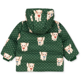 Konges Sløjd Dot Miao Verde Magnum Down Jacket Print Grs