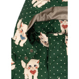 Konges Sløjd Dot Miao Verde Magnum Down Jacket Print Grs