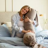 bbhugme Hazel Brown Pregnancy Pillow